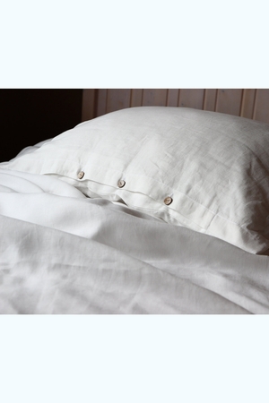 Pillowcase made of 100% linen, designed and sewn with love and care in the Czech Podkrkonoší region monochrome cocoon