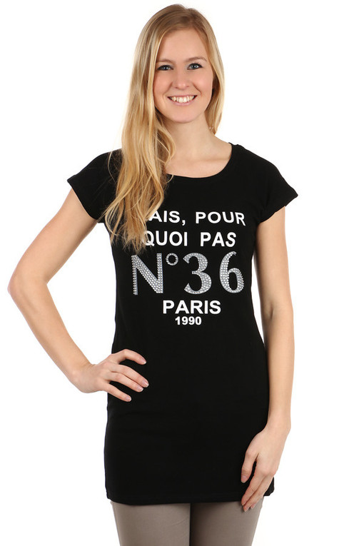 Women's extended T-shirt Paris