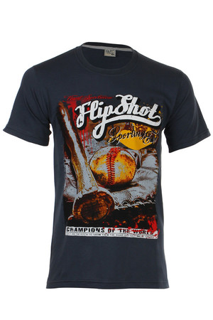 Stylish men's t-shirt with modern print and short sleeves. Import: Turkey Material: 100% cotton