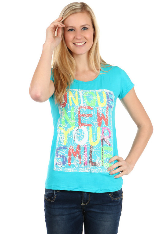 Women's colorful t-shirt