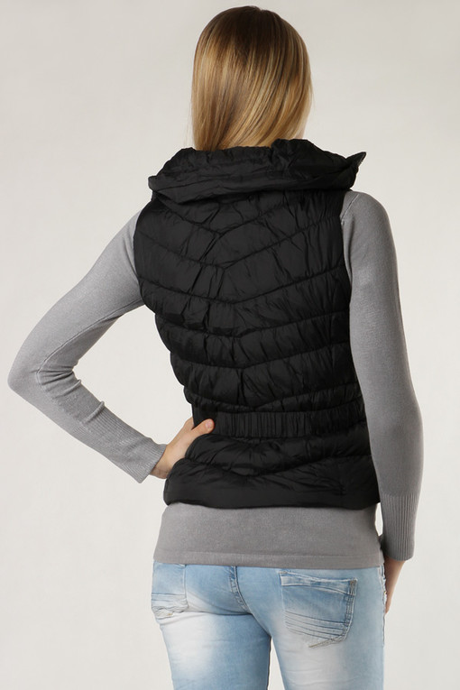 Women's short sleeveless vest