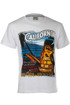 Cotton mens short sleeve t-shirt California