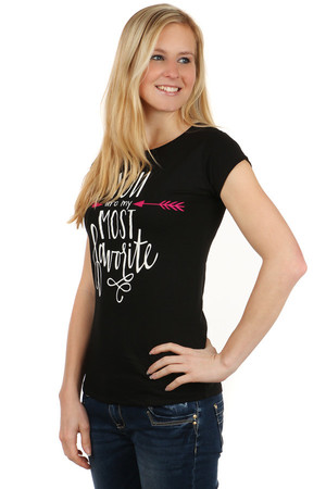 Unique stylish women's t-shirt with fashion print. Import: Turkey Material: 95% cotton, 5% elastane