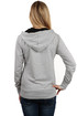 Women's cotton sports sweatshirt hood