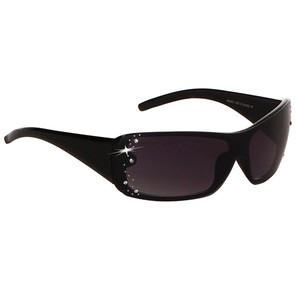 Sunglasses with stylish stones decorated with glass. UV filter 400 Glass color: black, brown Different color of frame