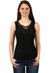 Women's tank top lace and application