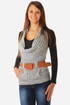Women's warm knitted vest