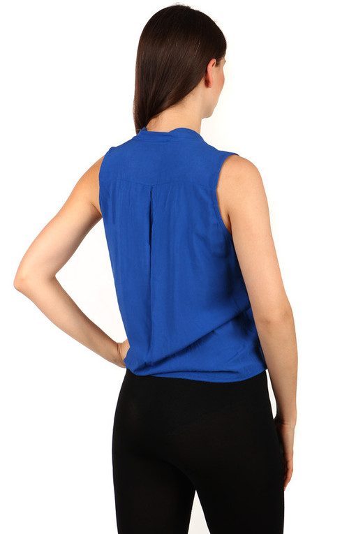 Women's short sleeveless summer blouse