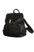 Women's spacious city backpack with a retro fastening