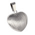 Pendant made of surgical steel scalloped heart