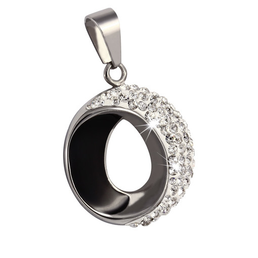 Glittering ring pendant