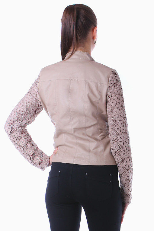Women's leatherette jacket