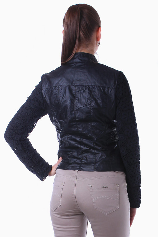 Women's leatherette jacket
