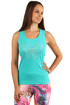 Women's tank top with butterfly and lace back