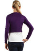 Women's warm long-sleeved sweater bolero