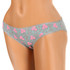 Cotton women's panties with flowers