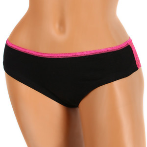 Women's panties with lace on the back. Material: 95% cotton, 5% elastane.