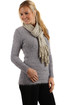 Women's knitted patterned scarf
