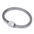 Round magnetic stainless steel bracelet