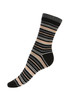 Women's socks with stripe
