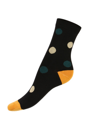 Women's polka-dot socks. Material: 85% bamboo, 10% polyamide, 5% elastane.