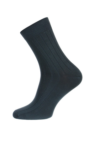 Men's socks with stripes. Material: 90% cotton, 5% polyamide, 5% elastane.