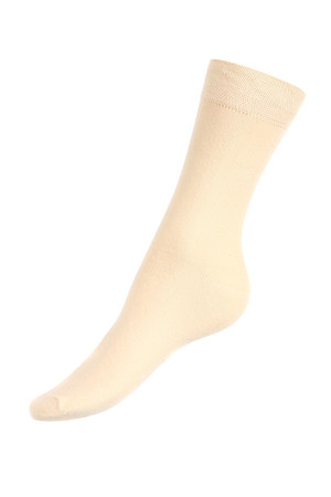 Classic women's socks. Material: 90% cotton, 5% polyamide, 5% elastane