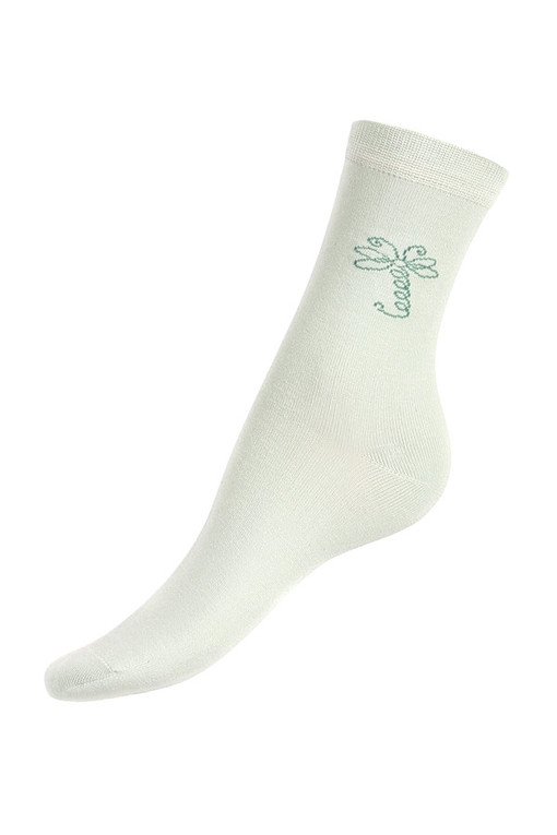 Bamboo socks with butterfly