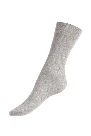 One color women's socks. Material: 80% cotton, 17% polyamide, 3% elastane.