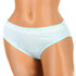 Women's cotton classic panties with polka dots