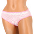 Women's cotton classic panties with polka dots
