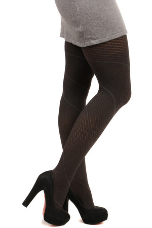 Women's tights perforated. Material: 85% polyamide, 10% polyester, 5% elastane