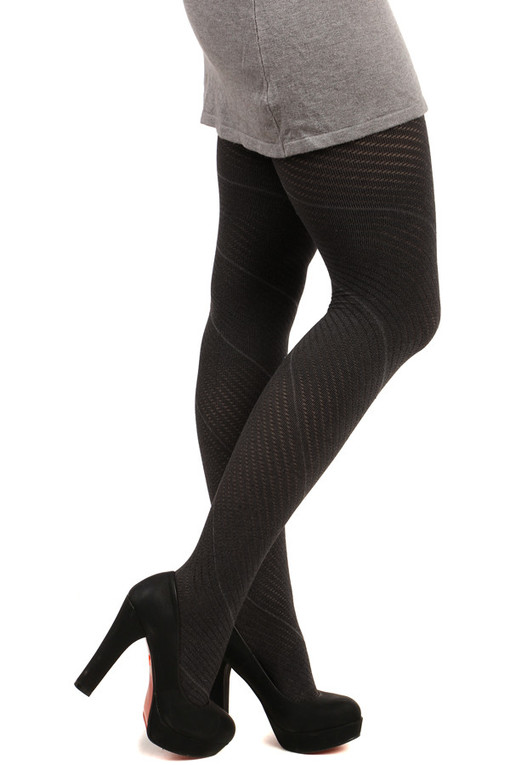 Women's tights perforated 200 DEN