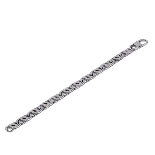 Narrow elegant surgical steel bracelet