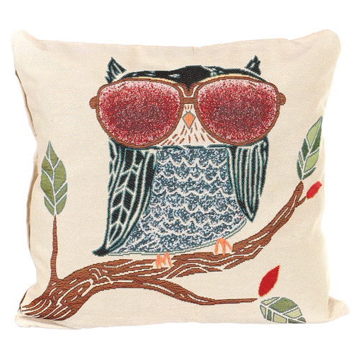 Pillow with an owl