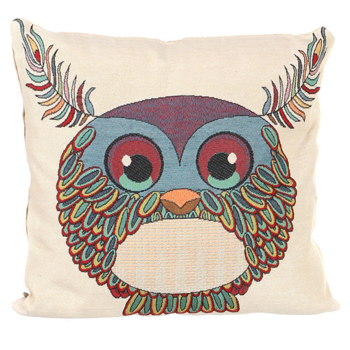 Pillow with an owl