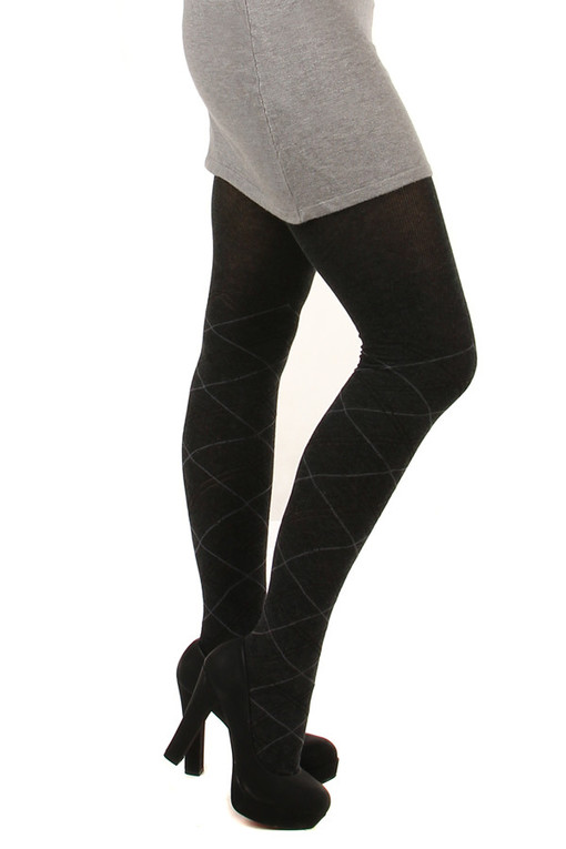 Women's tights with pattern