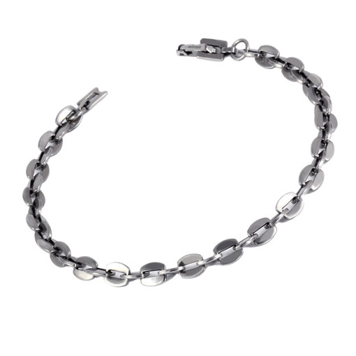 Elegant surgical steel bracelet