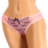 Women's lace panties with ribbon