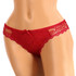 Women's lace panties with ribbon