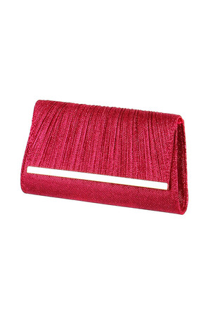 Glittering ball clutch bag. Can be worn in hand or over shoulder - detachable chain strap included. Patent fastening.