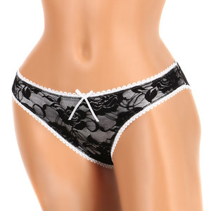 Colorful panties with lace. Material: 95% cotton, 5% elastane.