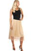Women's midi skirt