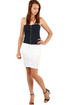 Ladies Strapless One Color Top