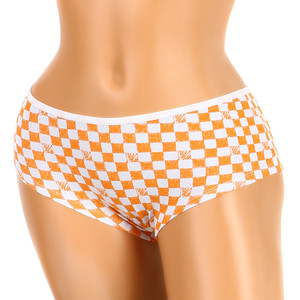 Patterned panties for women. Material: 95% cotton, 5% elastane