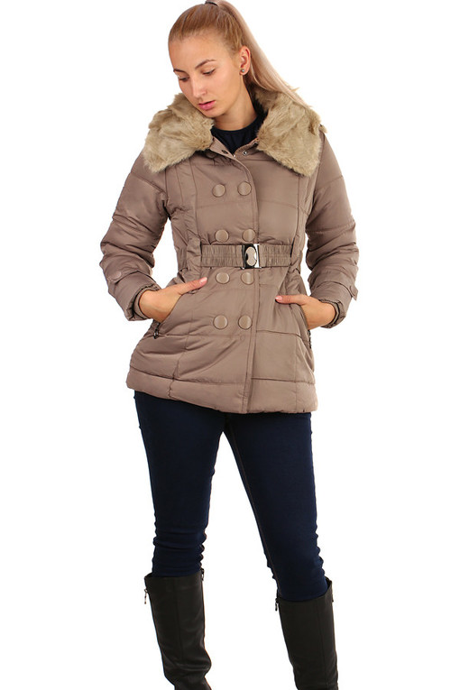 Ladies jacket with collar - also for plump