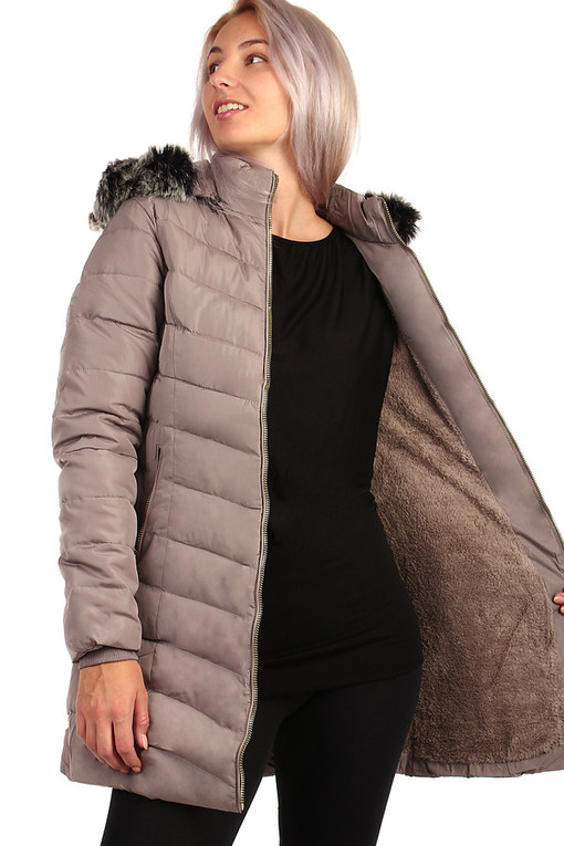 Women's quilted winter coat
