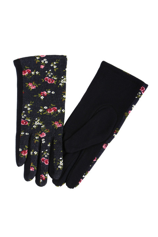Women's gloves with flowers