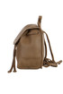 Women's mini leatherette backpack to the city