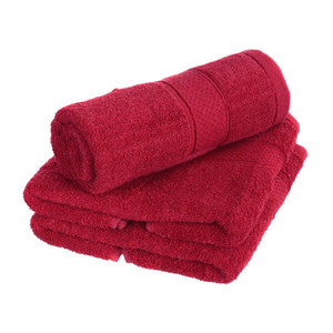 High-quality terry towel in warm colors with a modern pattern. High suction ability. With practical hanging loop. Weight: 475